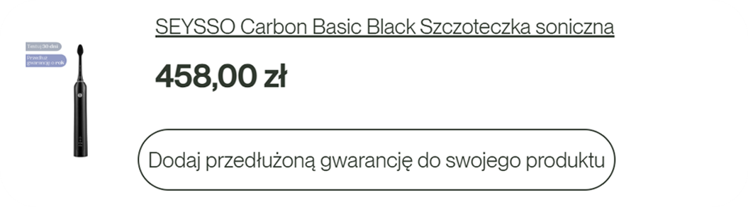 Karta produktu z ceną