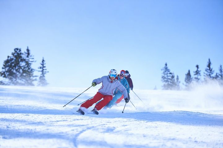 jak jeździć na nartach