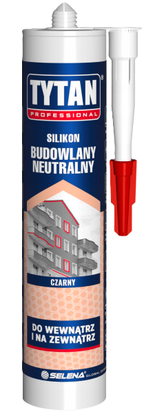 TYTAN PROFESSIONAL Silikon Budowlany Neutralny 280 Ml Czarny - Opinie I ...