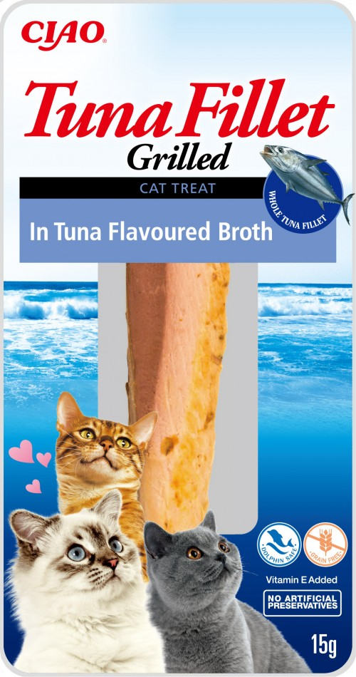 Inaba Cat Delikatnie grillowany filet z tuńczyka 15g
