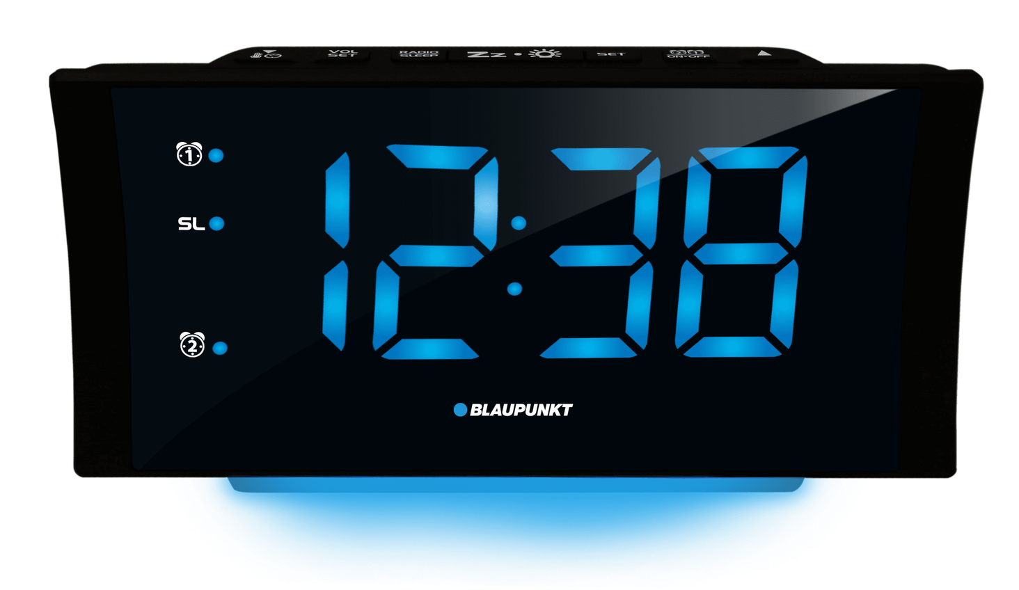 Radiobudzik z funkcją ładowania USB CR80USB