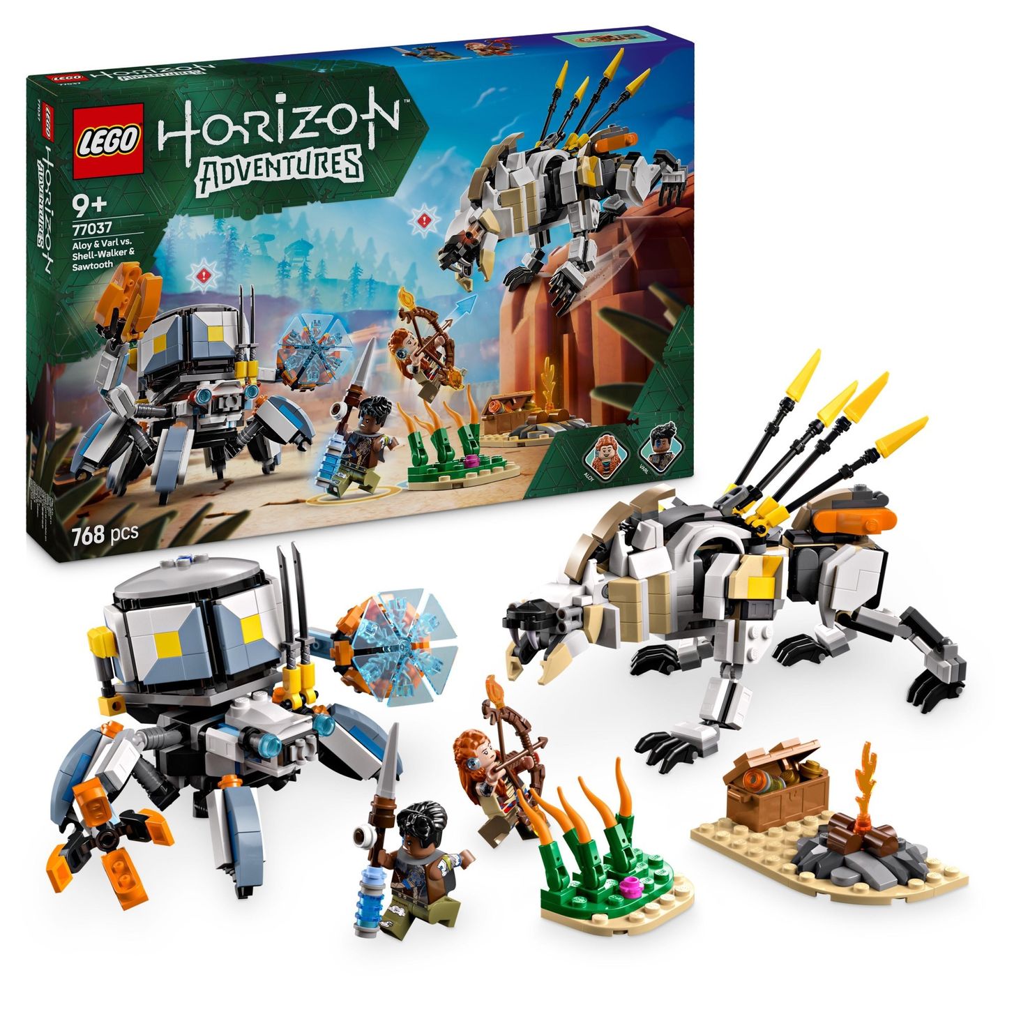 To the Break of Dawn de la soul他5枚セット LEGO Horizon Adventures 77037 Aloy i Varl kontra krabołaz i