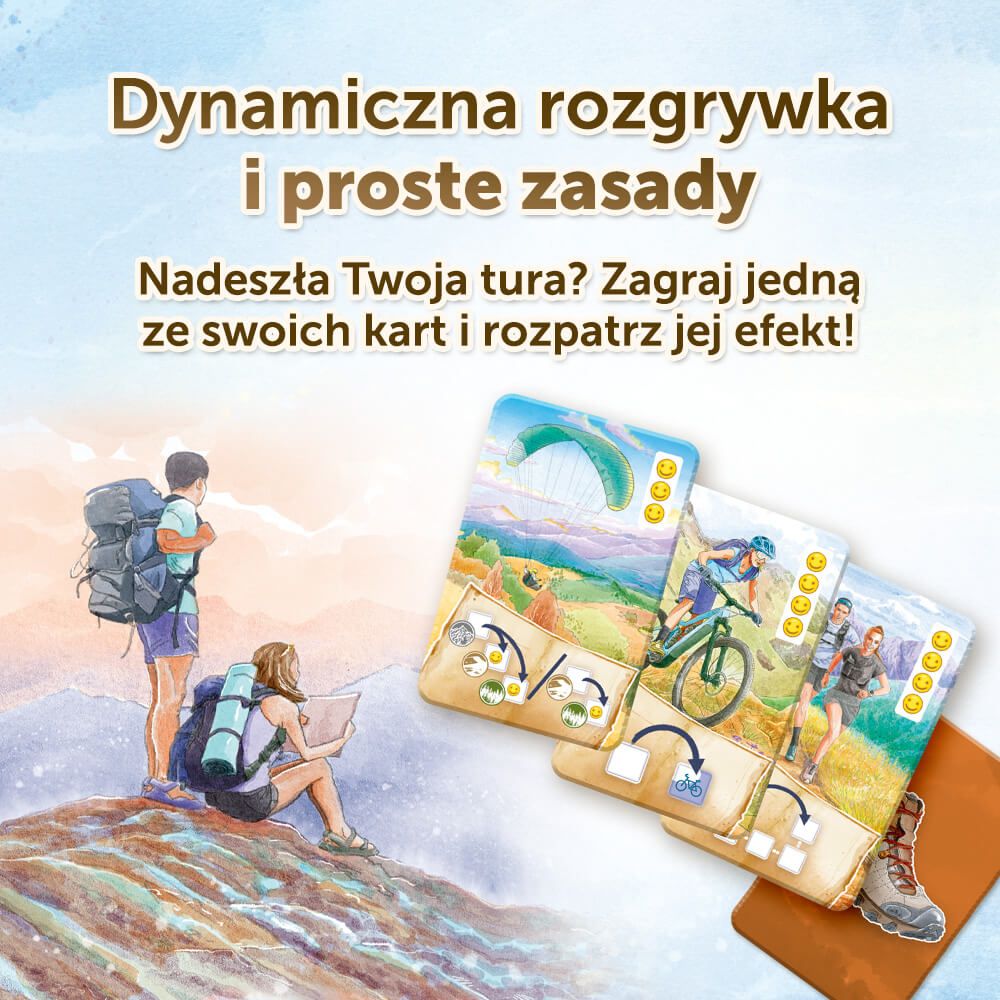 Pięć Szczytów Polska Gra Planszowa Towarzyska Rodzinna Board Game Po Polsku  Gift