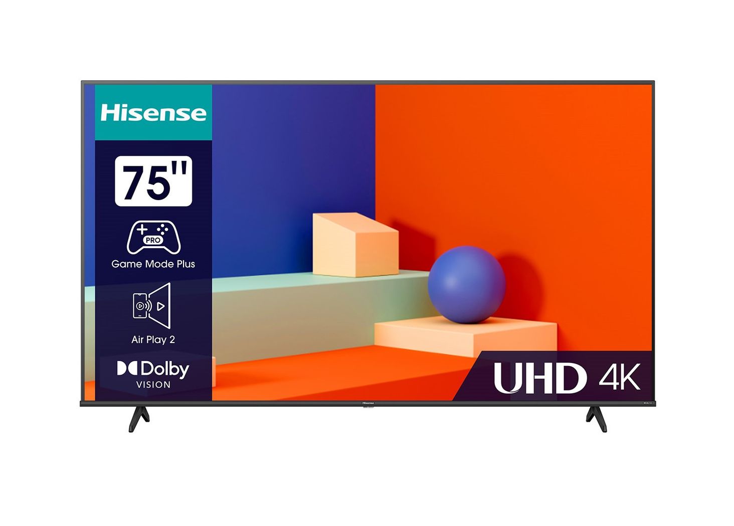 Telewizor LED Hisense 75A6K 75 cali 4K UHD 75 cali - Opinie i ceny na ...