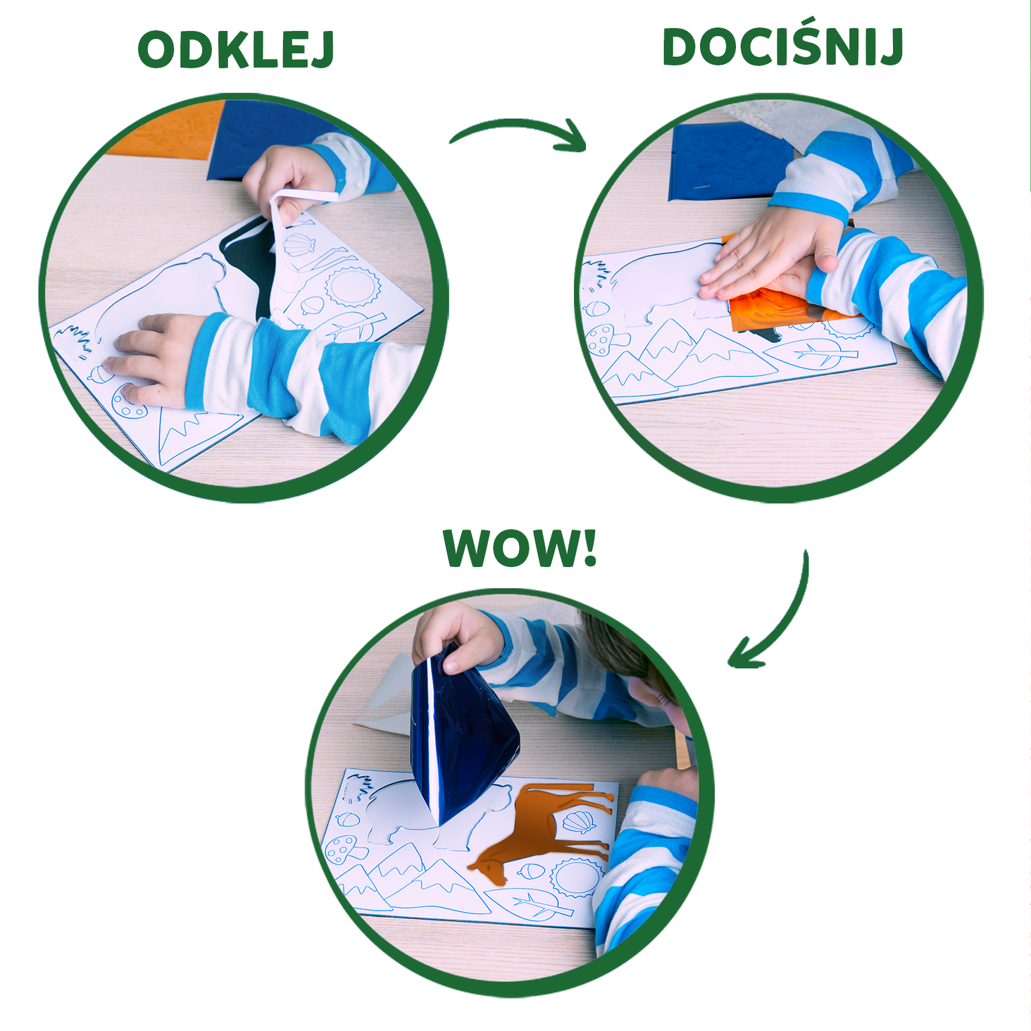 Trefl Skillmatics Foil Fun Świat Zwierząt 62604 - Ceny i