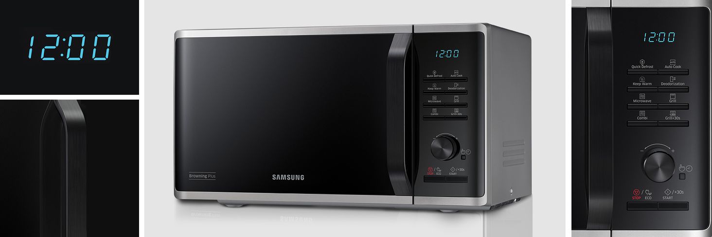 Mikrofalówka Samsung MG23K3515AS od 467,00 zł - Ceneo.pl