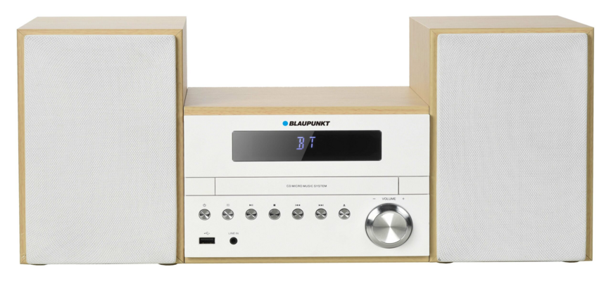 Mikrowieża z Bluetooth i odtwarzaczem CD/USB MS45BT