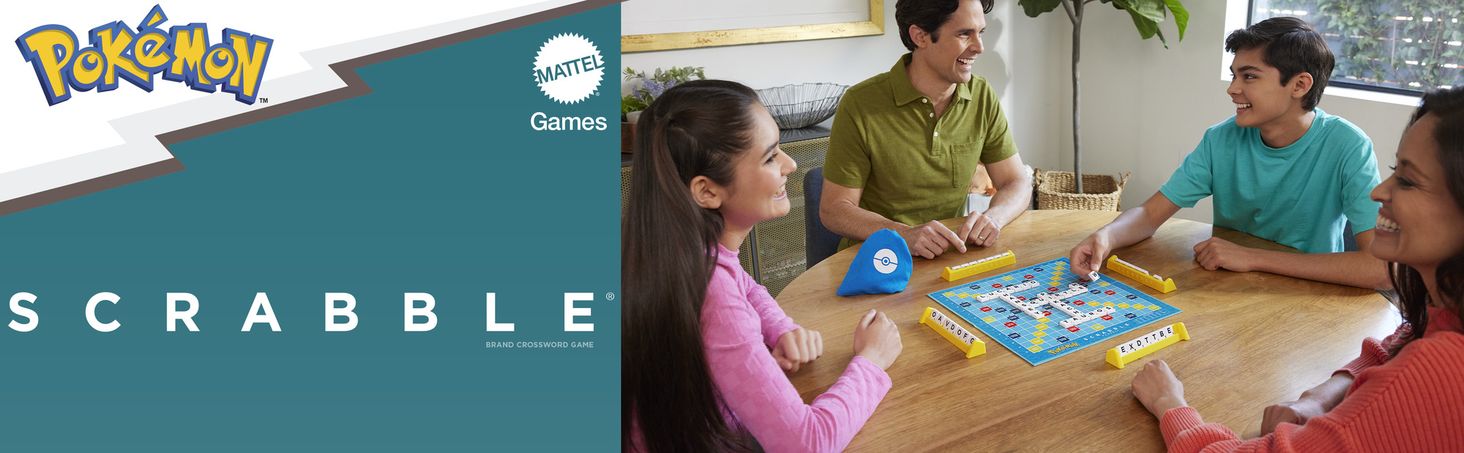 Scrabble Pokémon Rodzinna gra słowna
