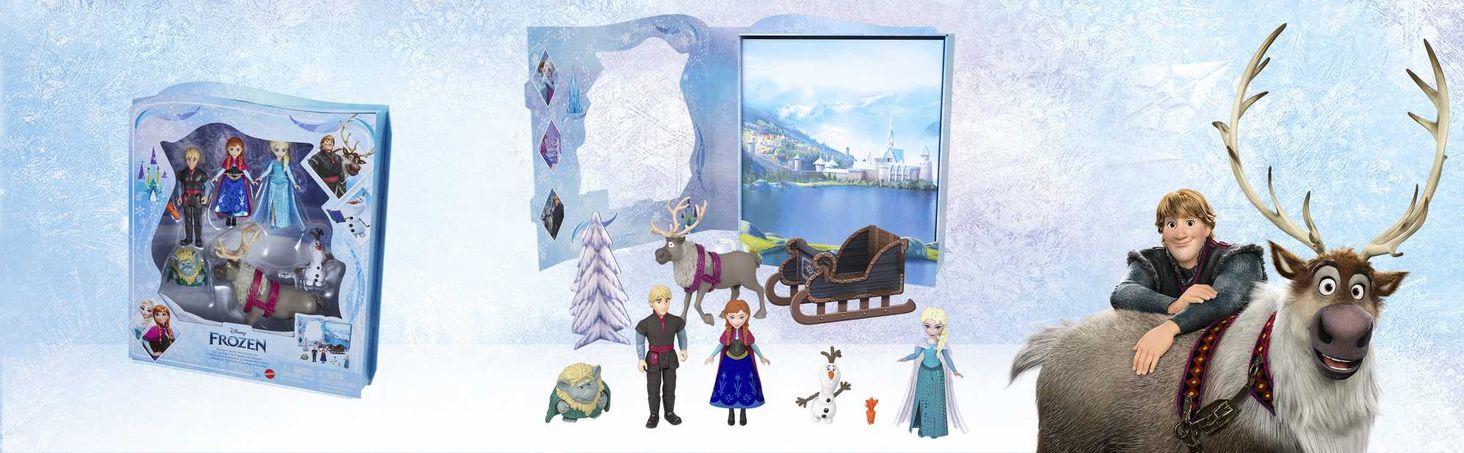 Boneca Disney Frozen Set de Histórias HLX04 Mattel 4 Peças - 30 cm -  Shopping TudoAzul