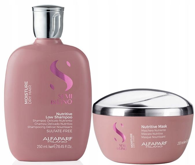 Alfaparf Nutritive nawilżający zestaw do włosów suchych 