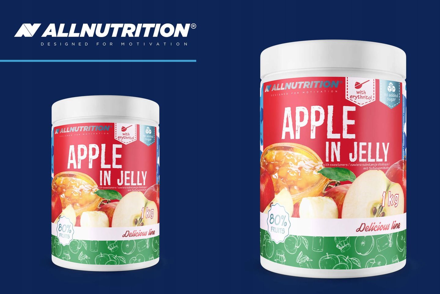 Allnutrition Apple In Jelly 1000g Ceny i opinie Ceneo.pl