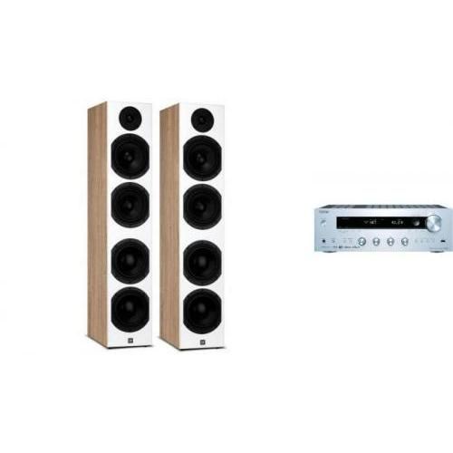 ONKYO TX-8250 S + WILSON SIX POWER ligh oak - Opinie i ceny na