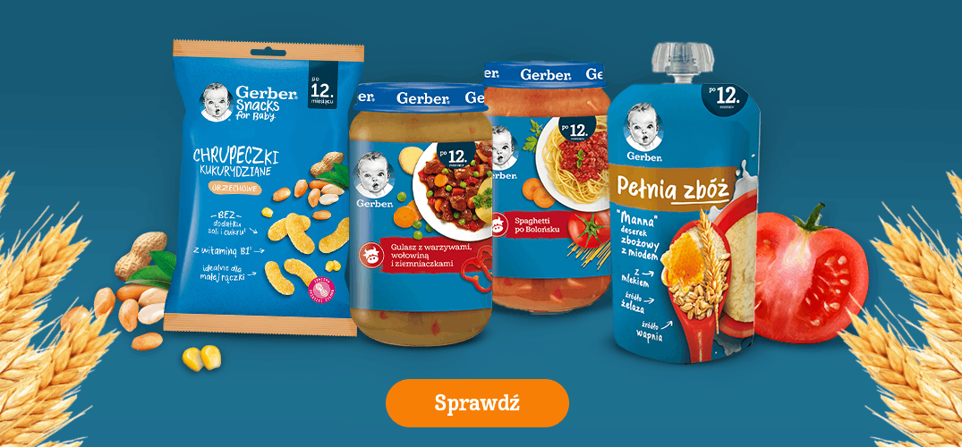 Poznaj wszystkie produkty z linii Gerber