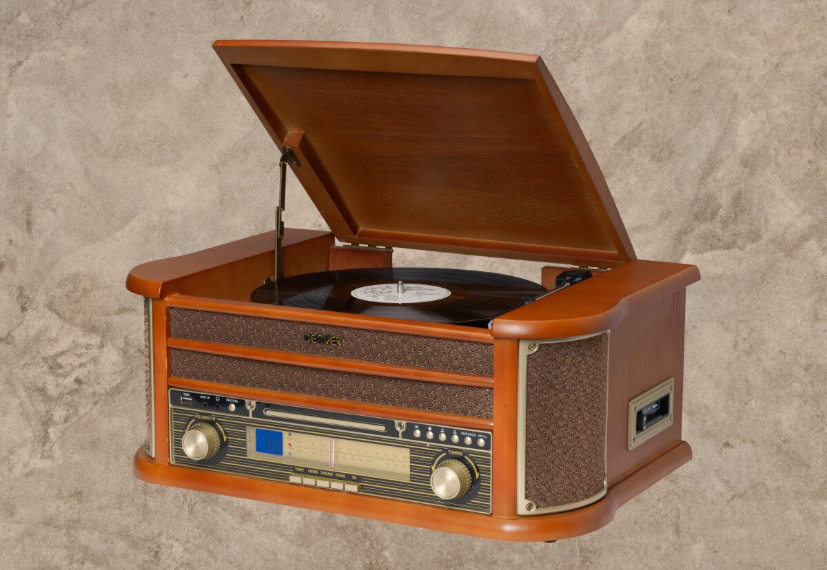 Gramofon DENVER MCR-50 MK3 Brązowy