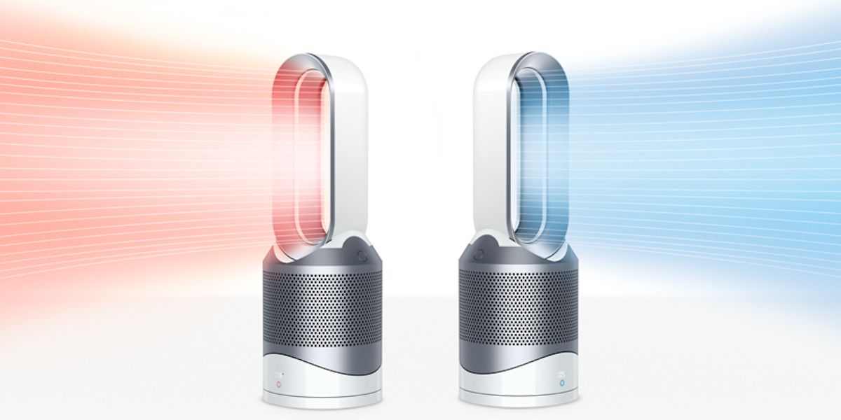 Oczyszczacz powietrza Dyson Hp02 Pure Hot+Cool Biały