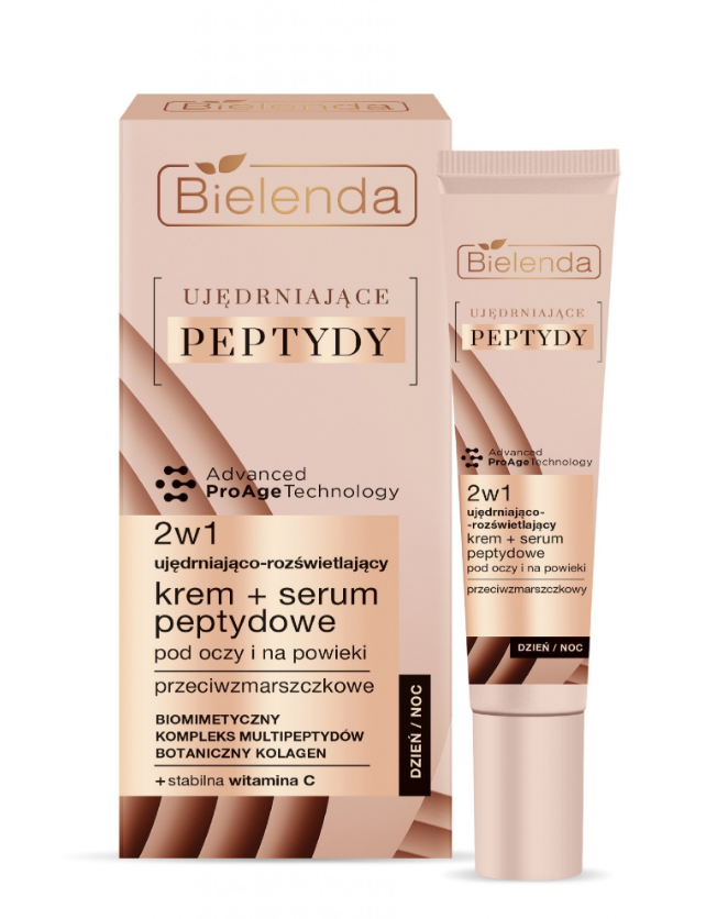 Bielenda Ujędrniające Peptydy Serum Oczy i Powieki 15 ml-2