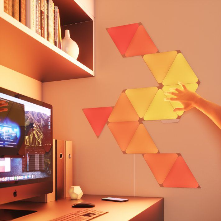 Nanoleaf responds to touch