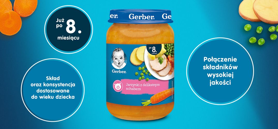 Gerber Jarzynki z delikatnym schabem - 3