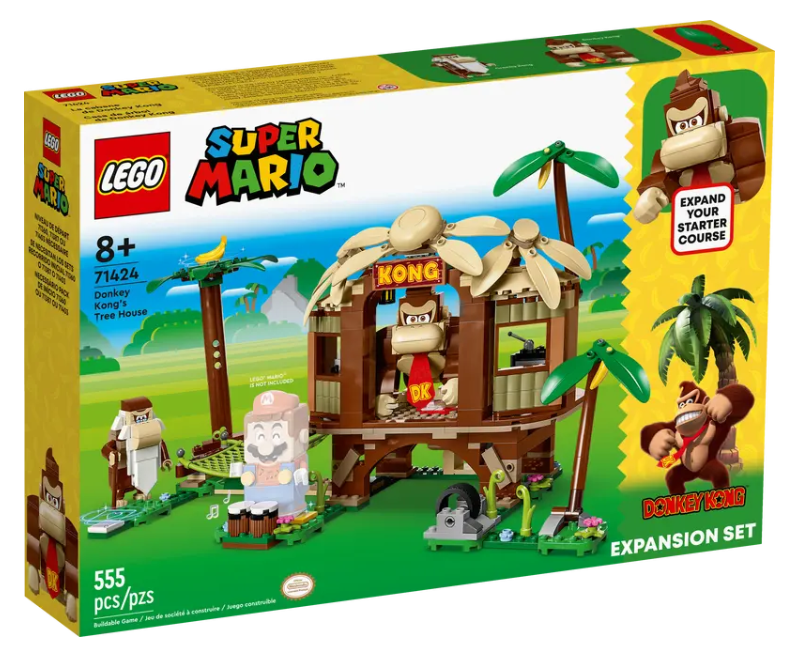 LEGO Super Mario 71424 Domek na drzewie Donkey Konga