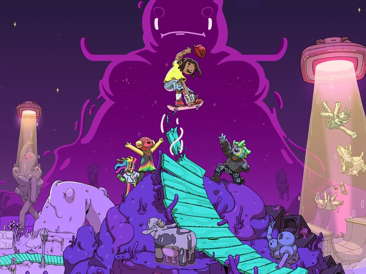 Void Rider Set VOID Riders - zapowiedź dużego DLC do OlliOlli World - Ekspert Ceneo