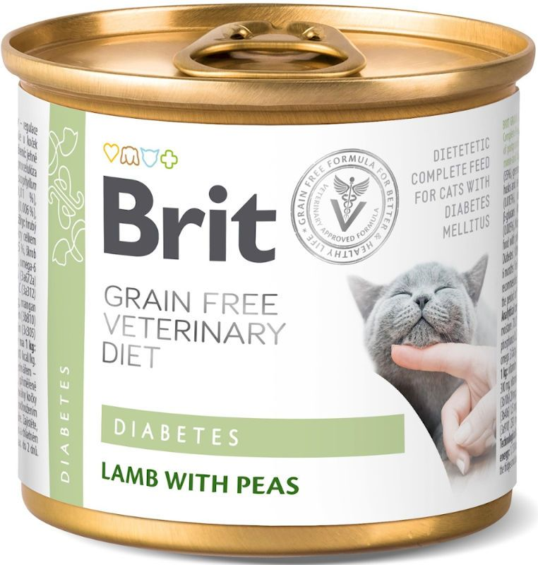 Brit Veterinary Diet Diabetes Cat 200g