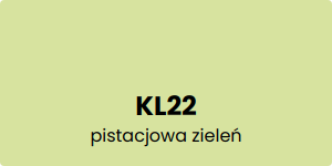 KL22 pistacjowa zieleń