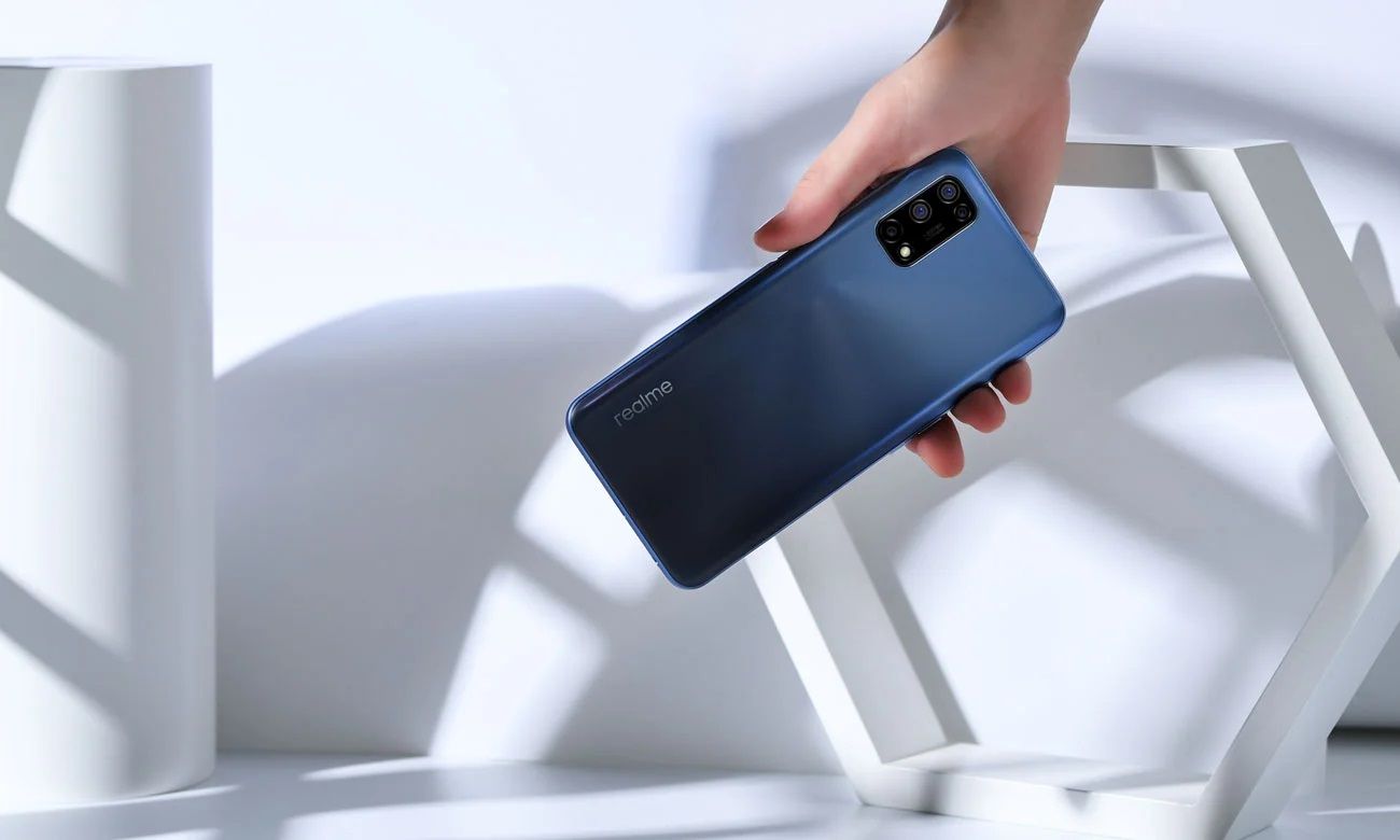 Realme 7 5G 6/128GB Niebieski - Cena, opinie na Ceneo.pl