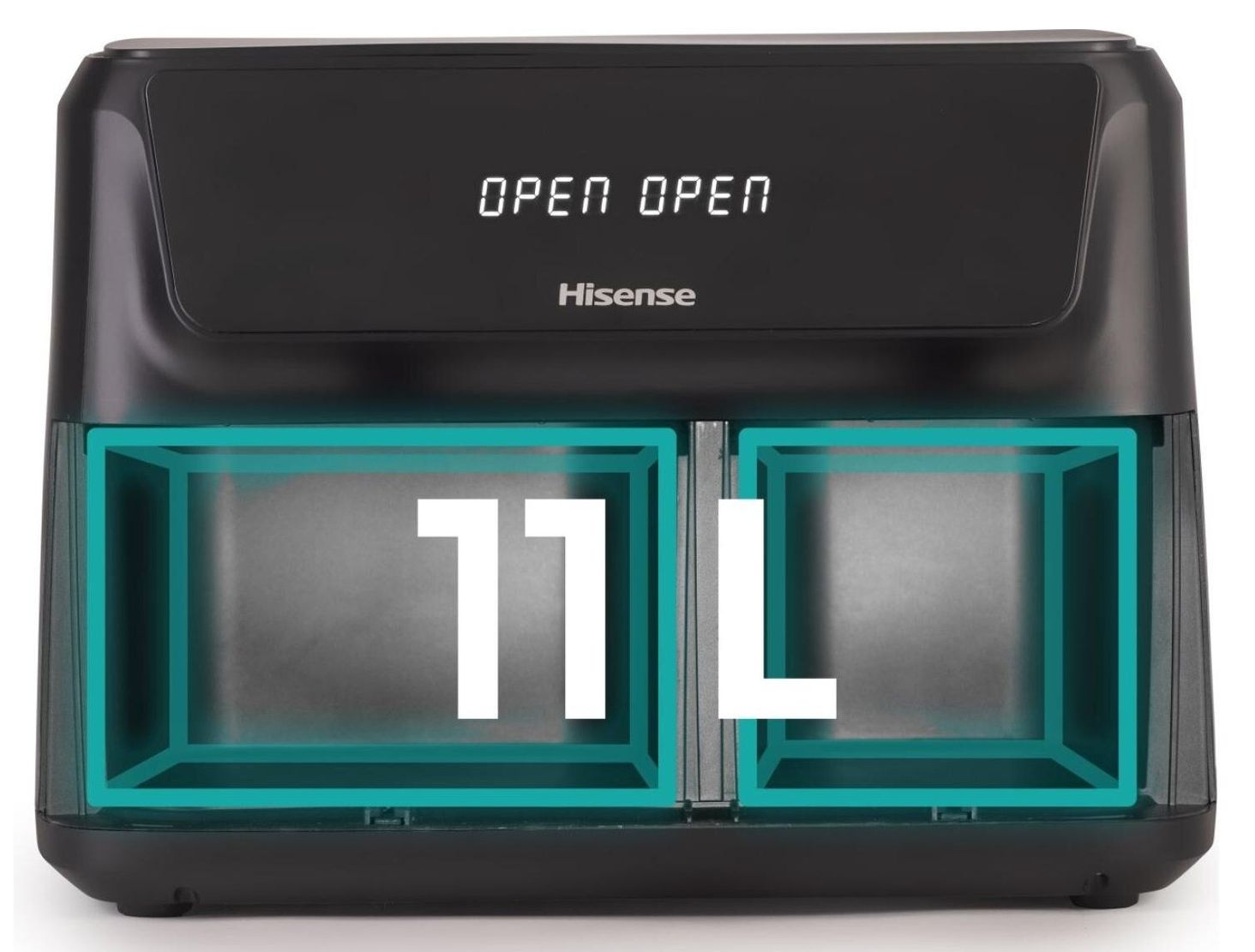 Hisense XL pojemność 11.0 l