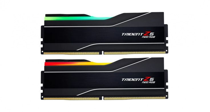 Pamięć RAM G.Skill Trident Neo RGB DDR5 64GB 6000MHz CL30 (F56000J3040G32GX2TZ5NR) - Opinie i ceny na Ceneo.pl Pamięć RAM G.Skill Trident Neo RGB DDR5 64GB 6000MHz CL30 (F56000J3040G32GX2TZ5NR) - Opinie i ceny na Ceneo.pl