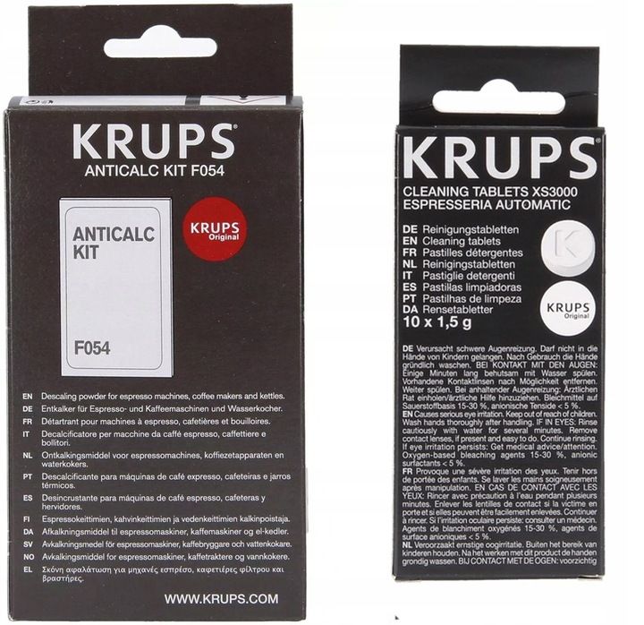 Krups XS300010 10 Pastillas Limpiadoras para Cafeteras Espresseria