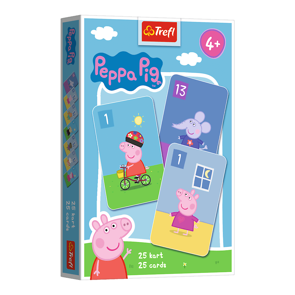 Karty Piotruś Świnka Peppa