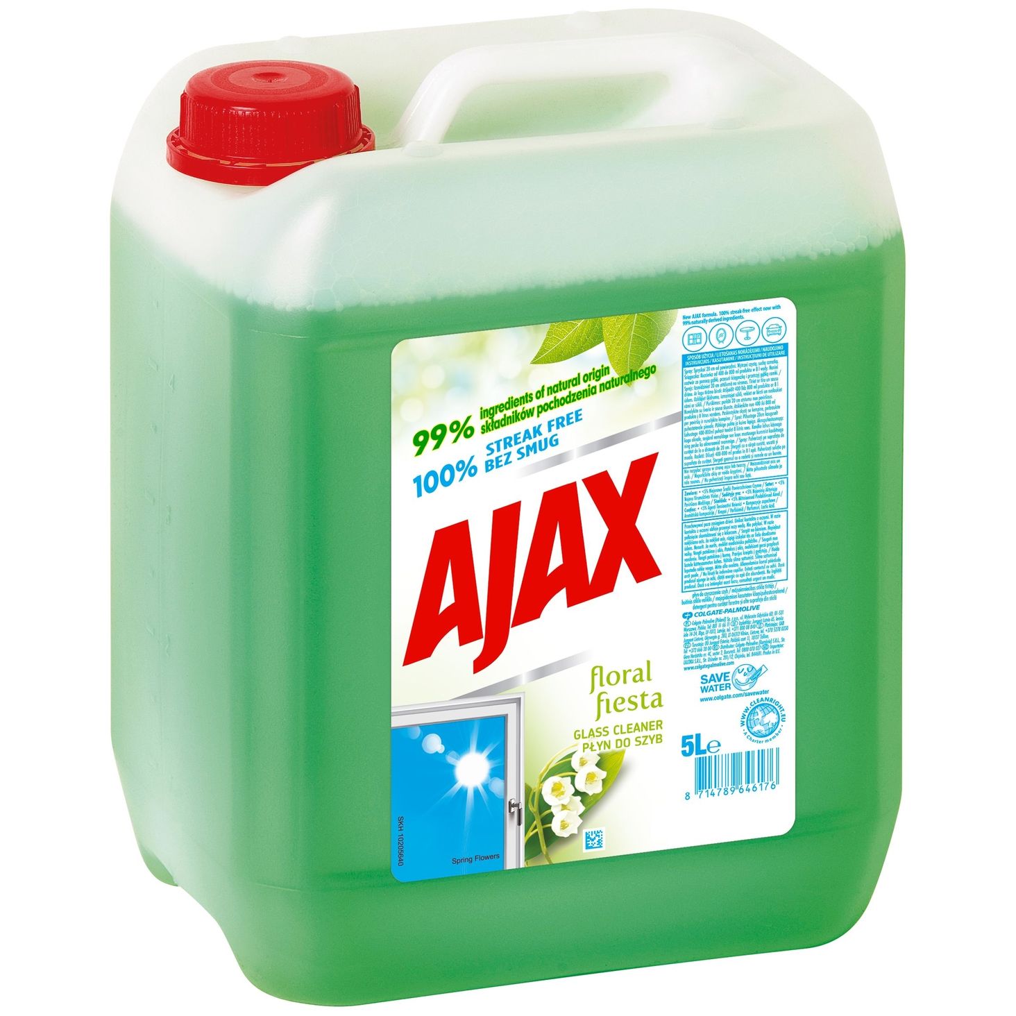 Ajax Płyn do szyb Floral Fiesta 5L