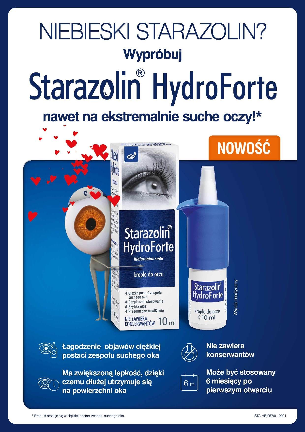 Starazolin HydroForte Krople Do Oczu Ml Opinie I Ceny Na Ceneo Pl