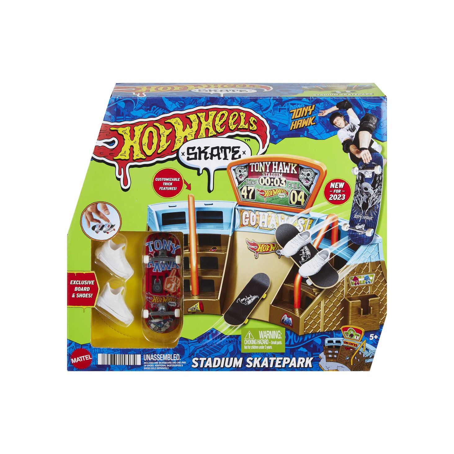 Hot Wheels Skate Stadion skatepark Zestaw HGT91 HPG34 - Ceny