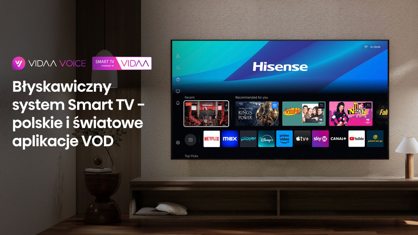 Telewizor Mini LED Hisense 85U8Q 85 cali 4K UHD 85 cali - Opinie i ceny ...