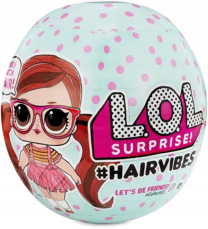 Lalka LOL Surprise Hairvibes Lalka Stwórz Fryzurę 564751