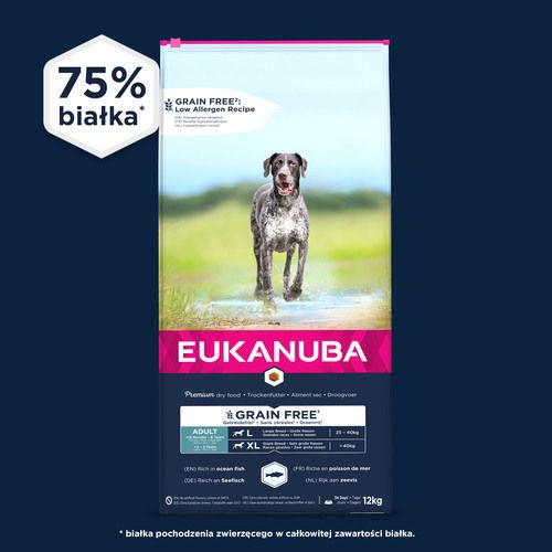 Eukanuba Grain Free Ryby oceaniczne 12kg