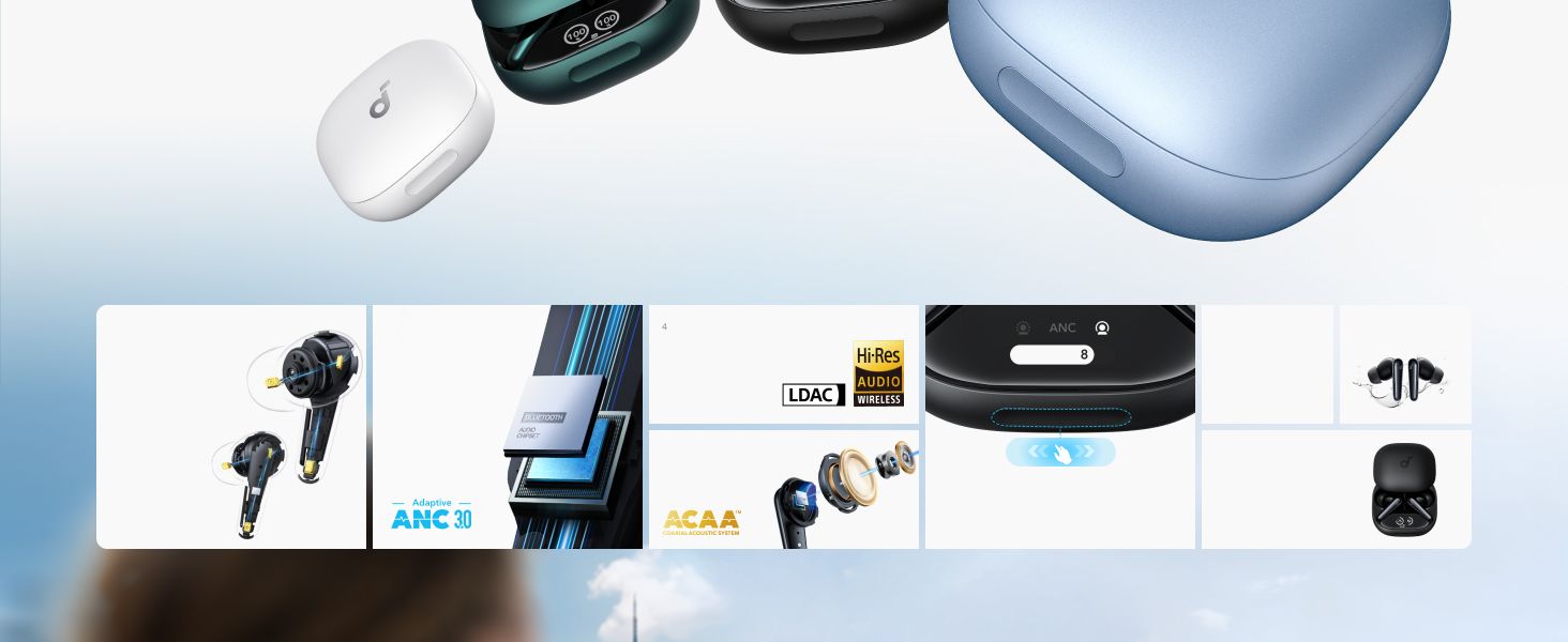 イヤホン Anker Soundcore Liberty4 pro DeepGreen Soundcore（Anker） Anker Soundcore Liberty 4 Pro（Bluetooth