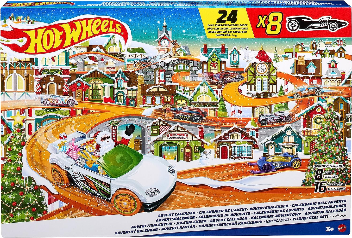 Hot Wheels Kalendarz adwentowy 2023 HKL74 - Ceny i opinie