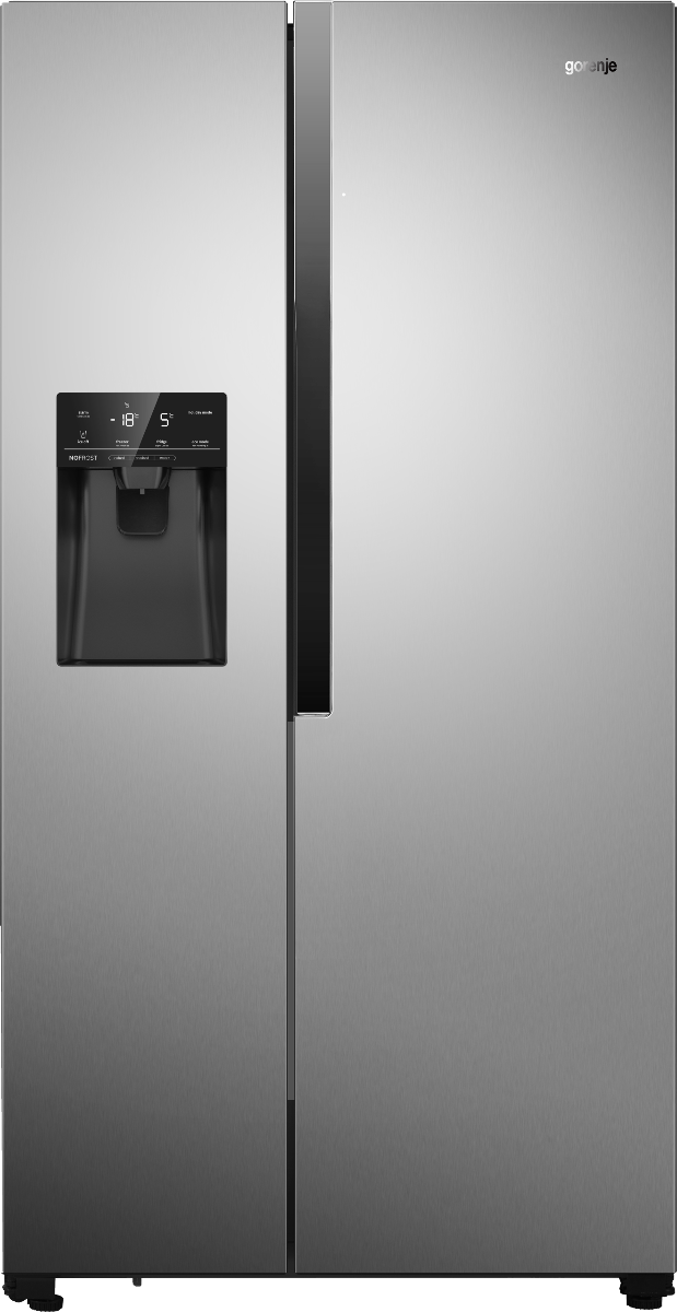 Lodówka Gorenje NRS9EVX Side by Side 179,3 cm Szara od 3999,00 zł