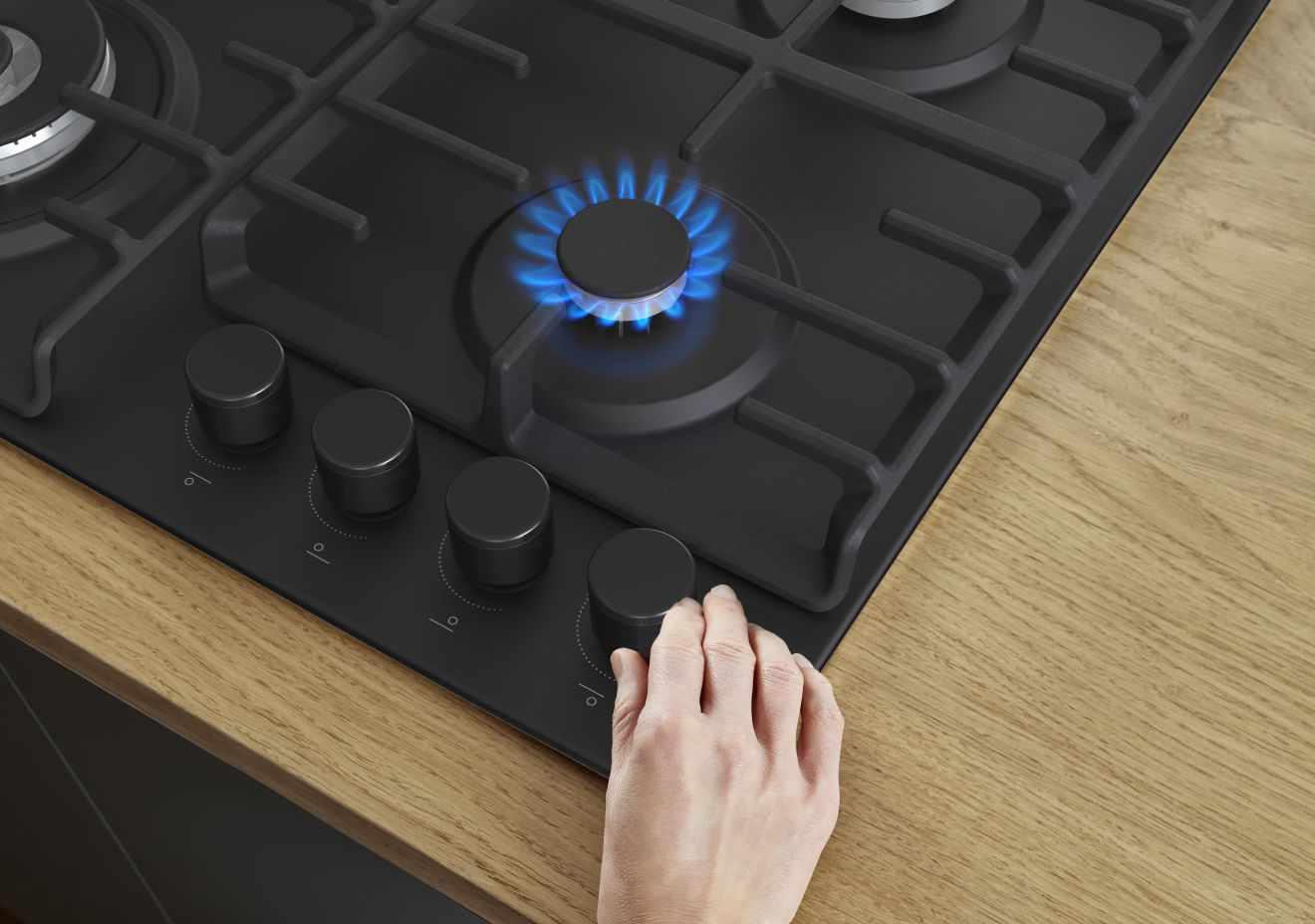 Gorenje zapalanie jedną ręką