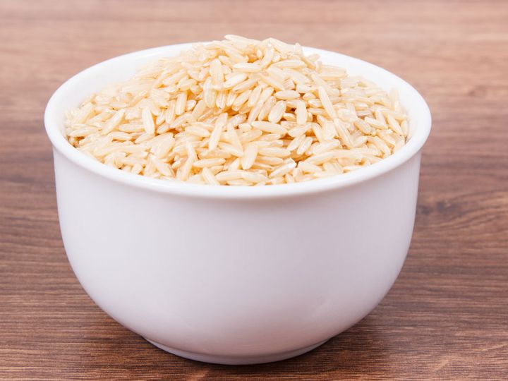 miska ryżu basmati