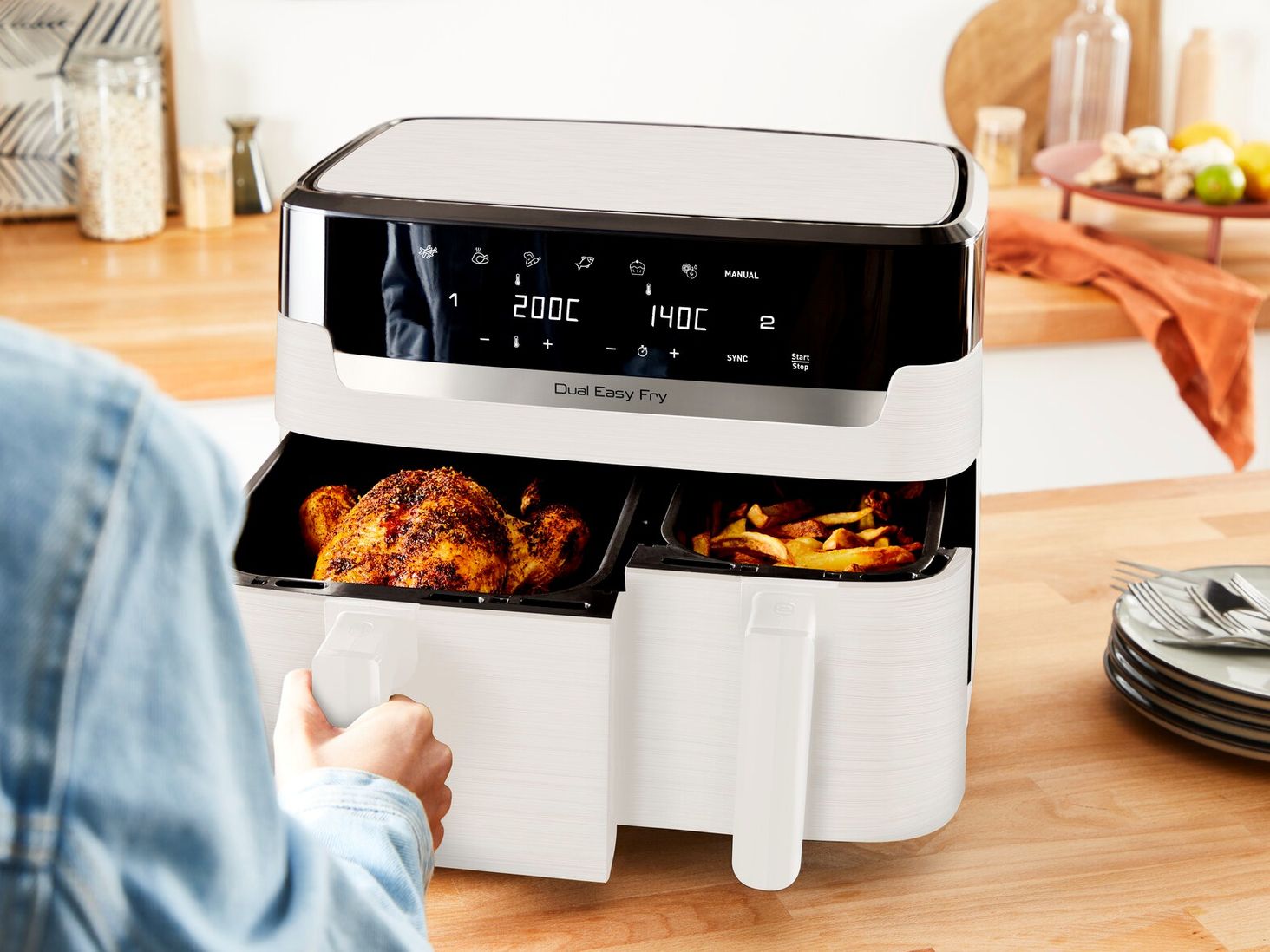 Фото продукту 2 Tefal EY942AE0 Dual Easy Fry XXL