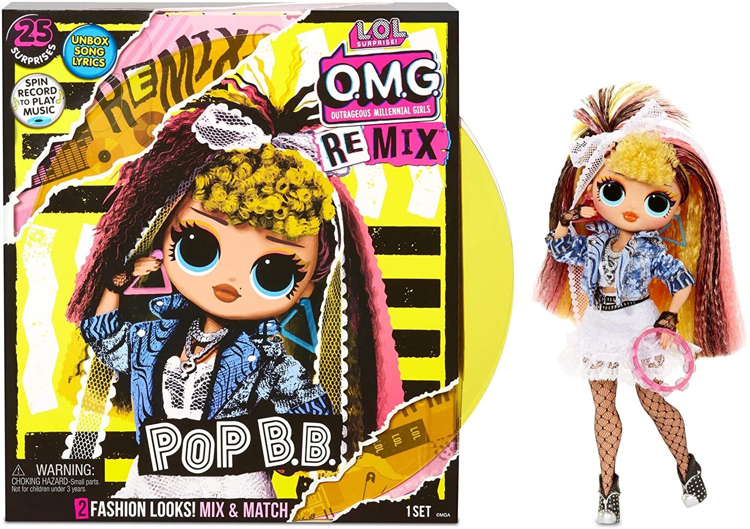 Lalka LOL Surprise OMG Remix Pop B.B. Fashion Doll 567257 - Ceny I ...