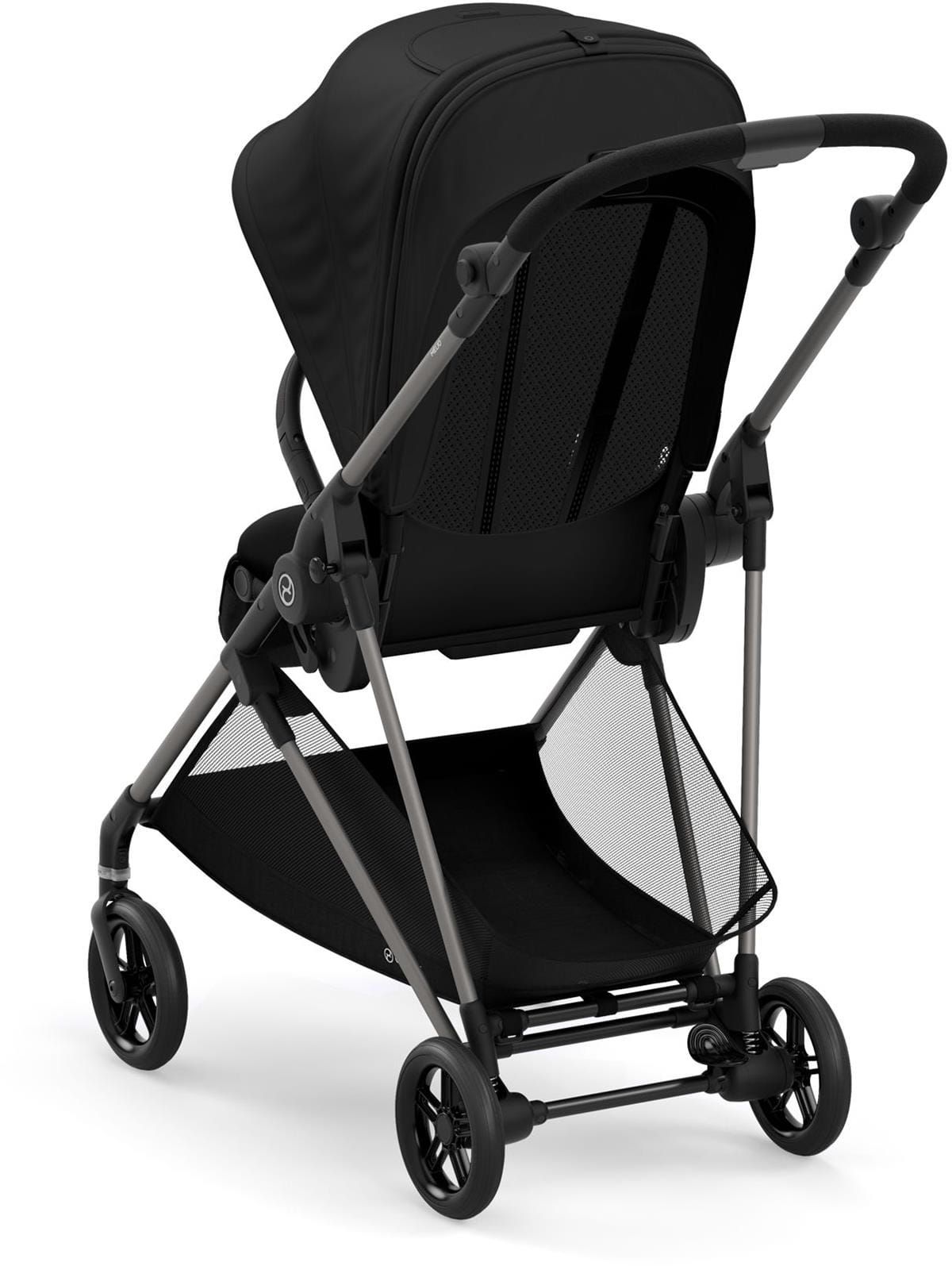 [Cybex MELIO CARBON] 2020年型 ディープブラック Wózek Cybex Melio Carbon Deep Black Spacerowy - Ceny i