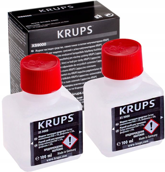Płyn czyszczący ekspres Krups XS9000 2 x 100 ml