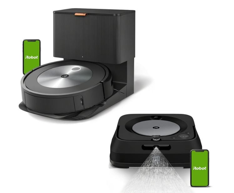 zestaw irobot roomba j7  braava jet m6