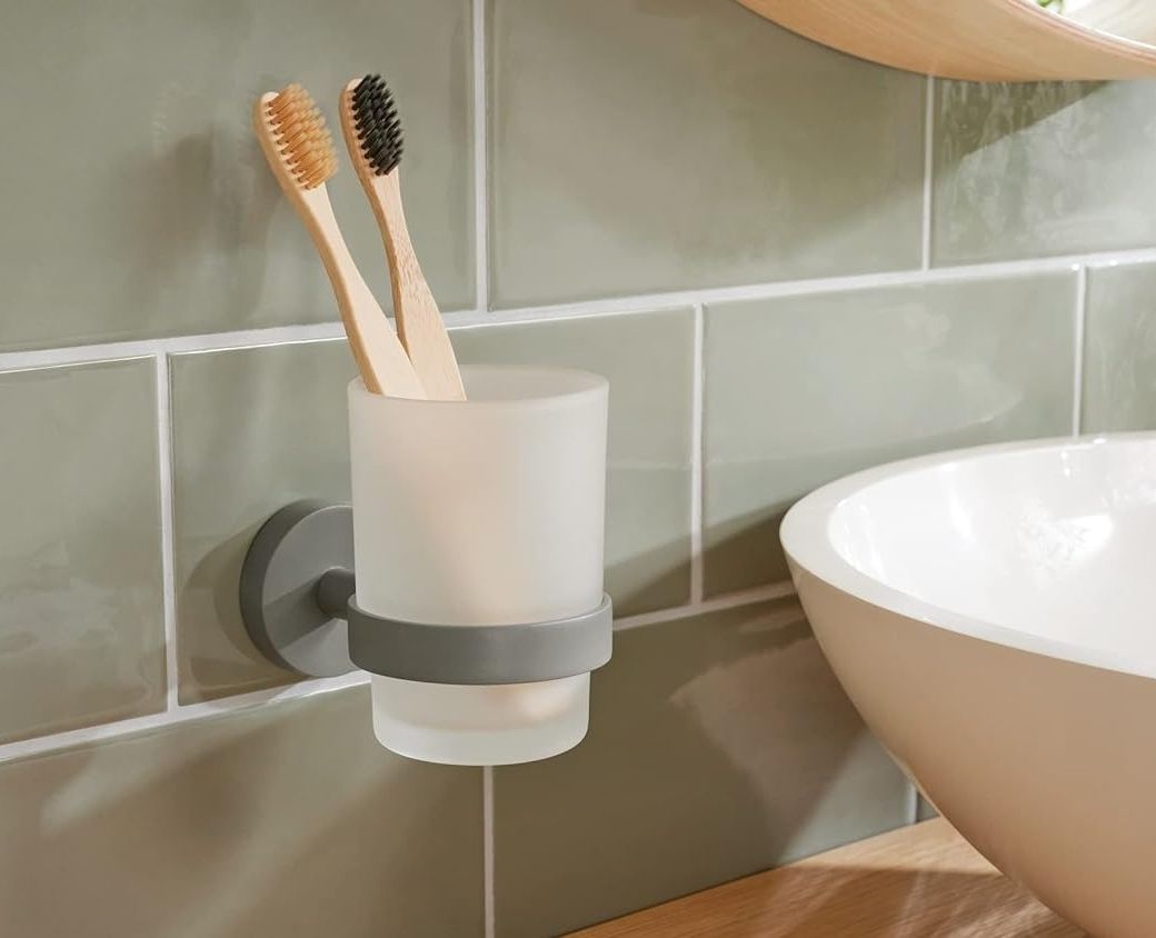 tesa haczyk pojedynczy Moon grey mocowanie