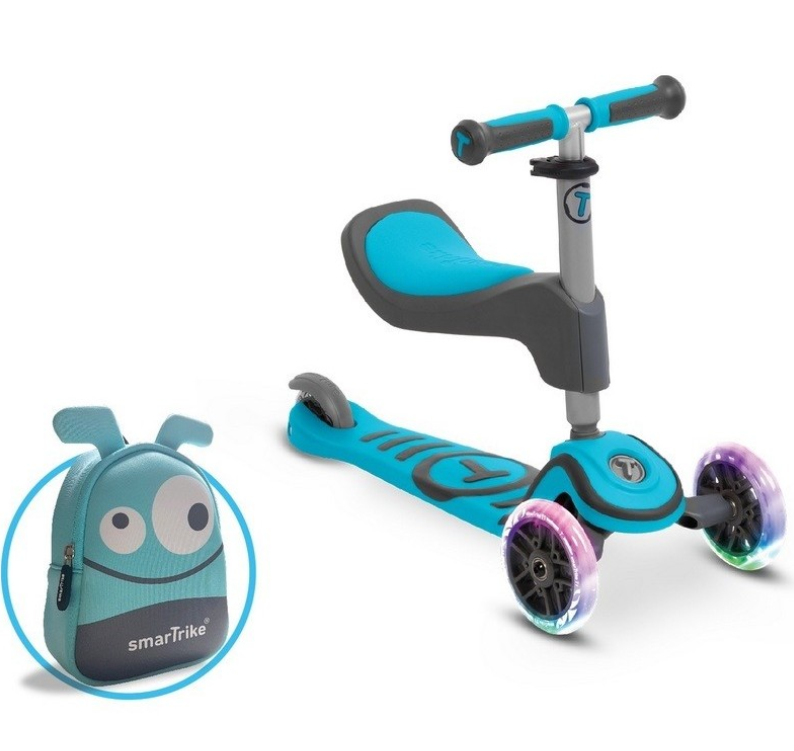 Smart Trike Hulajnoga Scooter Niebieska 