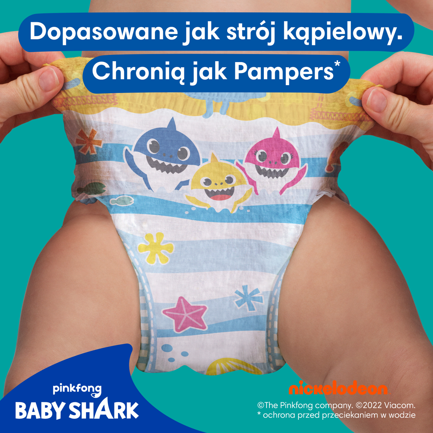 Pampers Splashers 3, 6 - 11kg 12 szt. zdj 6